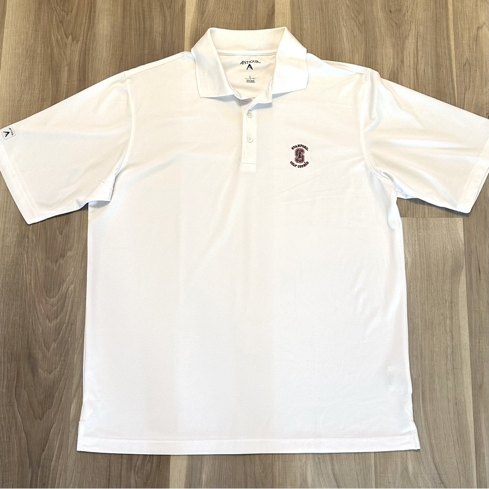 Stanford Golf Shirt Antigua Embroidered Logo